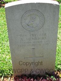 Dar Es Salaam War Cemetery - Hendriksz, S J